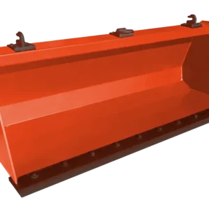 Premium “Lancaster” 72″ Skid Steer Quick Attach Bucket for Kubota® Tractors